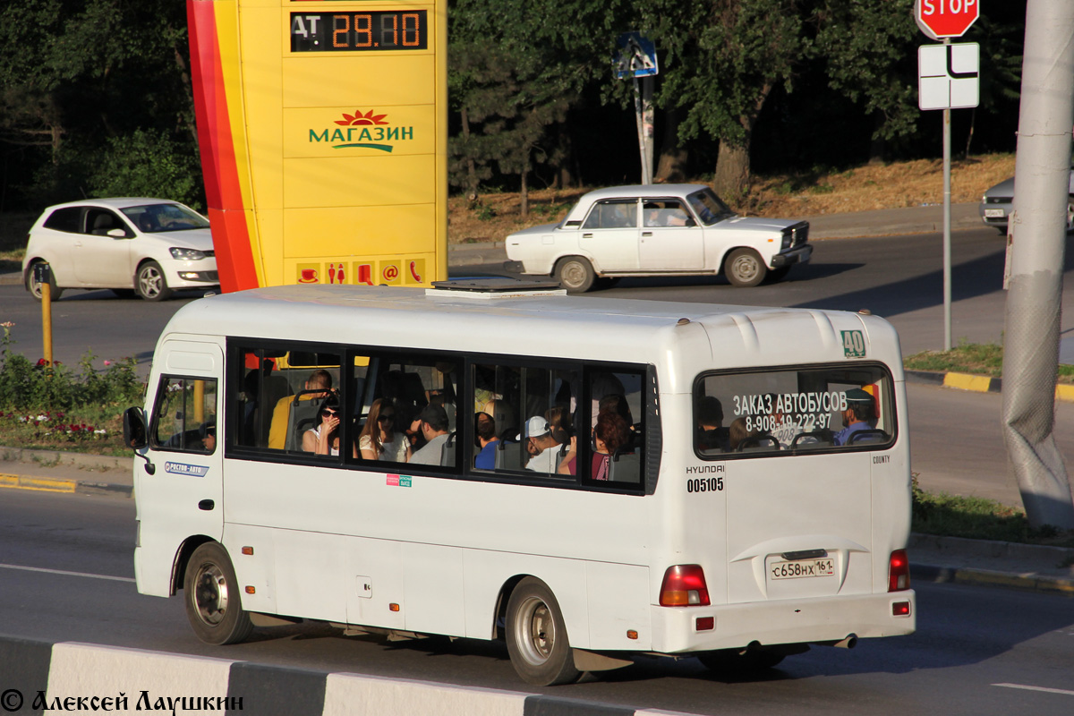 Ростовская область, Hyundai County LWB C09 (ТагАЗ) № 005105