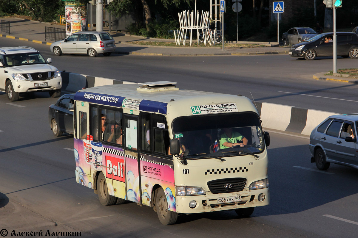 Ростовская область, Hyundai County SWB C08 (РЗГА) № 101