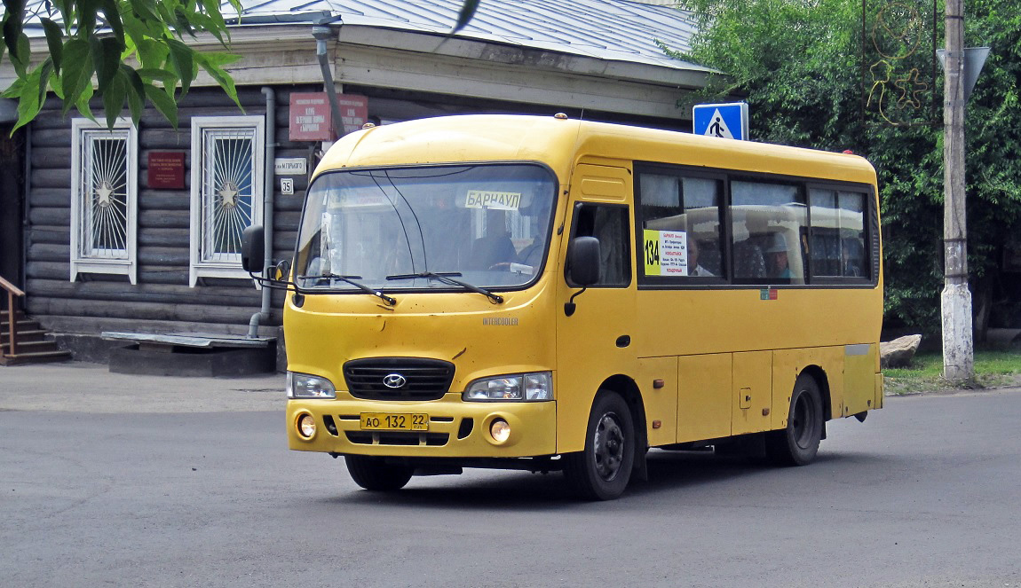 Алтайский край, Hyundai County SWB C08 (ТагАЗ) № АО 132 22