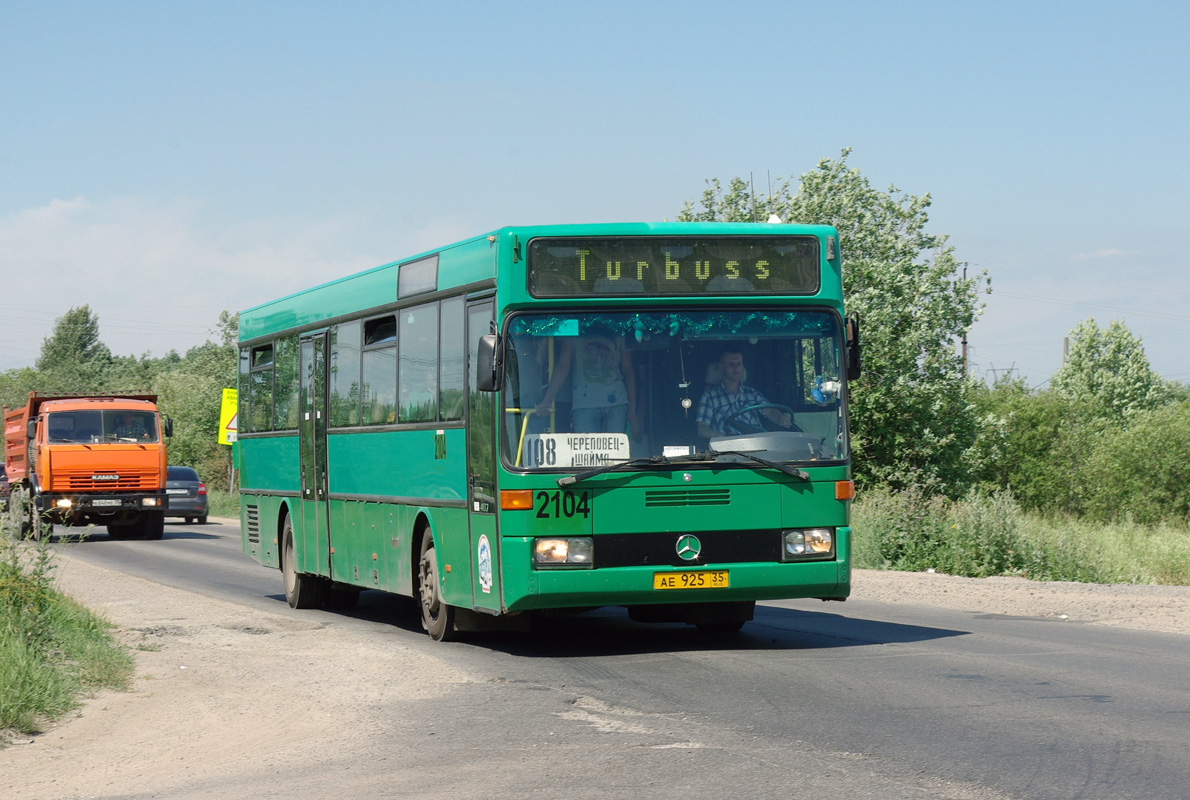 Вологодская область, Mercedes-Benz O407 № 2104