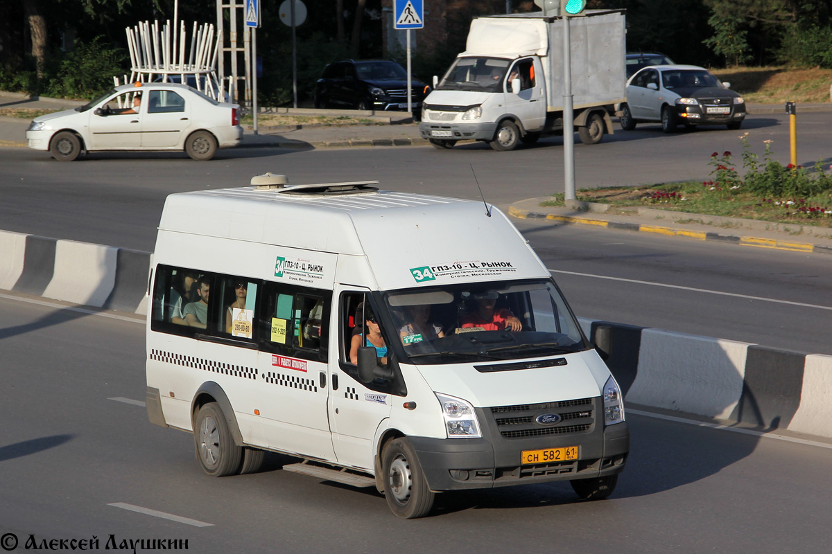 Ростовская область, Нижегородец-222702 (Ford Transit) № 076