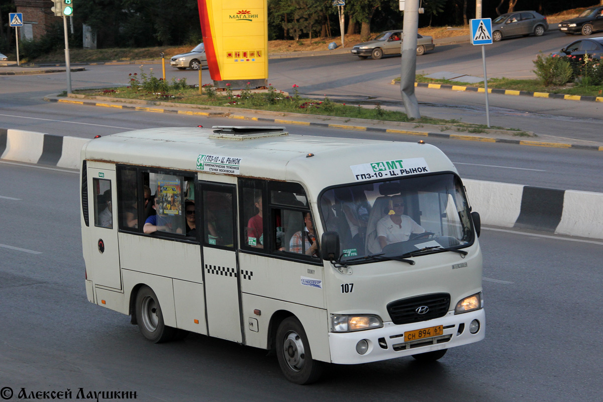 Ростовская область, Hyundai County SWB C08 (РЗГА) № 107