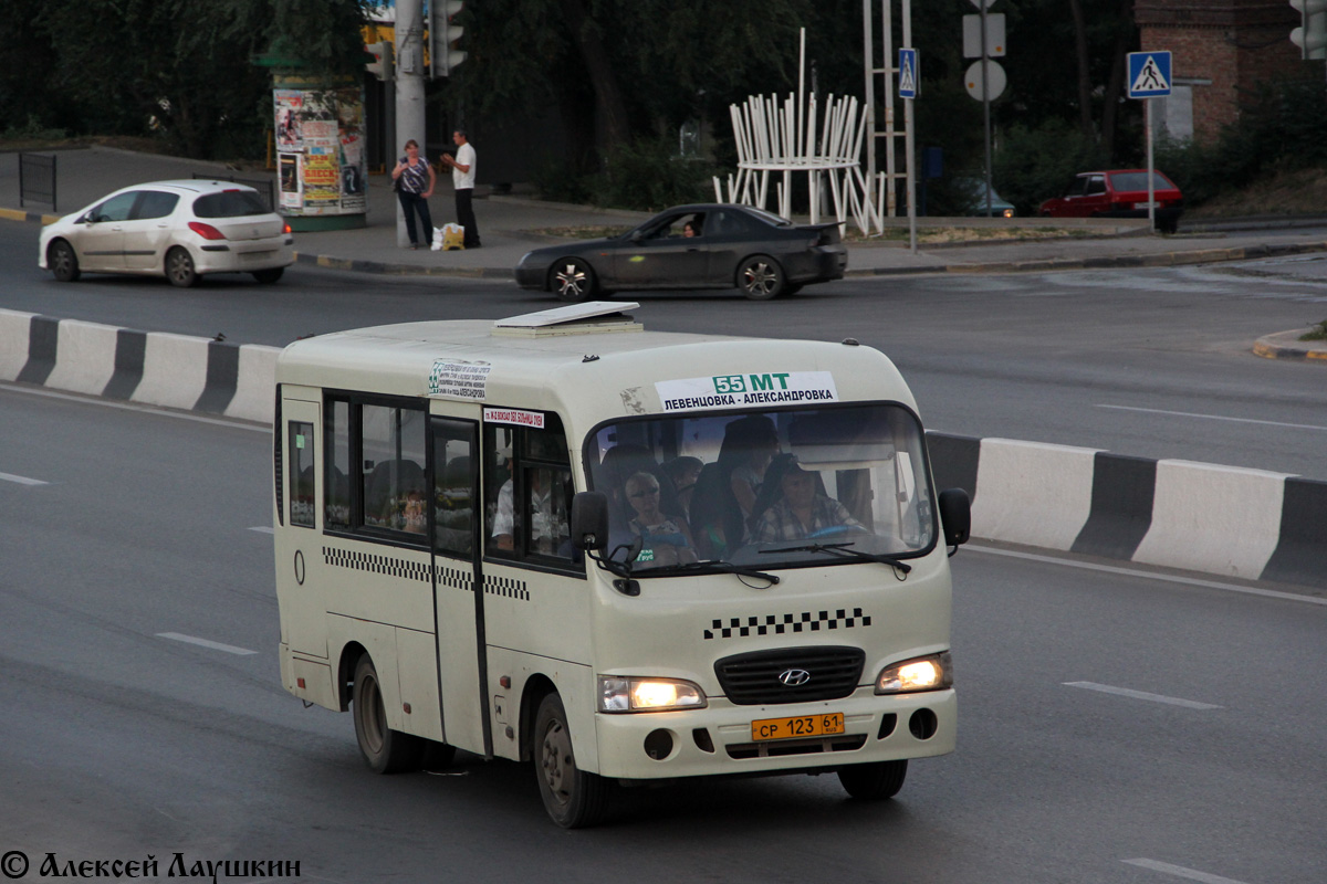 Ростовская область, Hyundai County SWB C08 (РЗГА) № СР 123 61