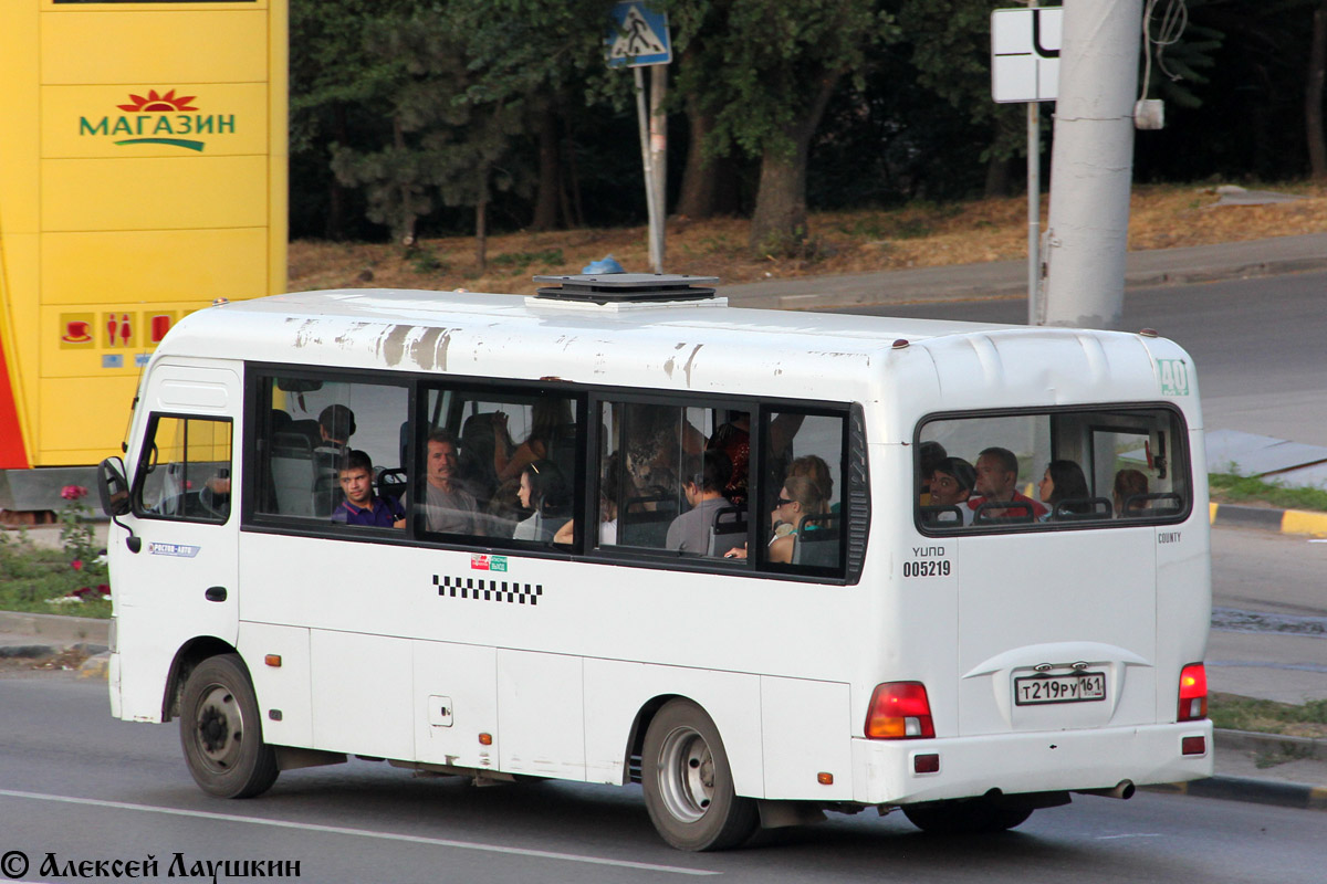 Ростовская область, Hyundai County LWB C09 (ТагАЗ) № 005219