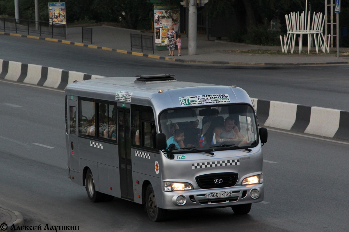 Ростовская область, Hyundai County LWB C09 (ТагАЗ) № Т 360 ОК 161