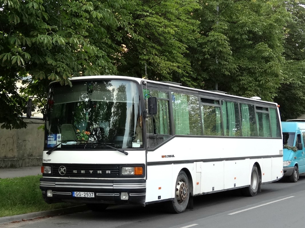 Латвия, Setra S213UL № 61