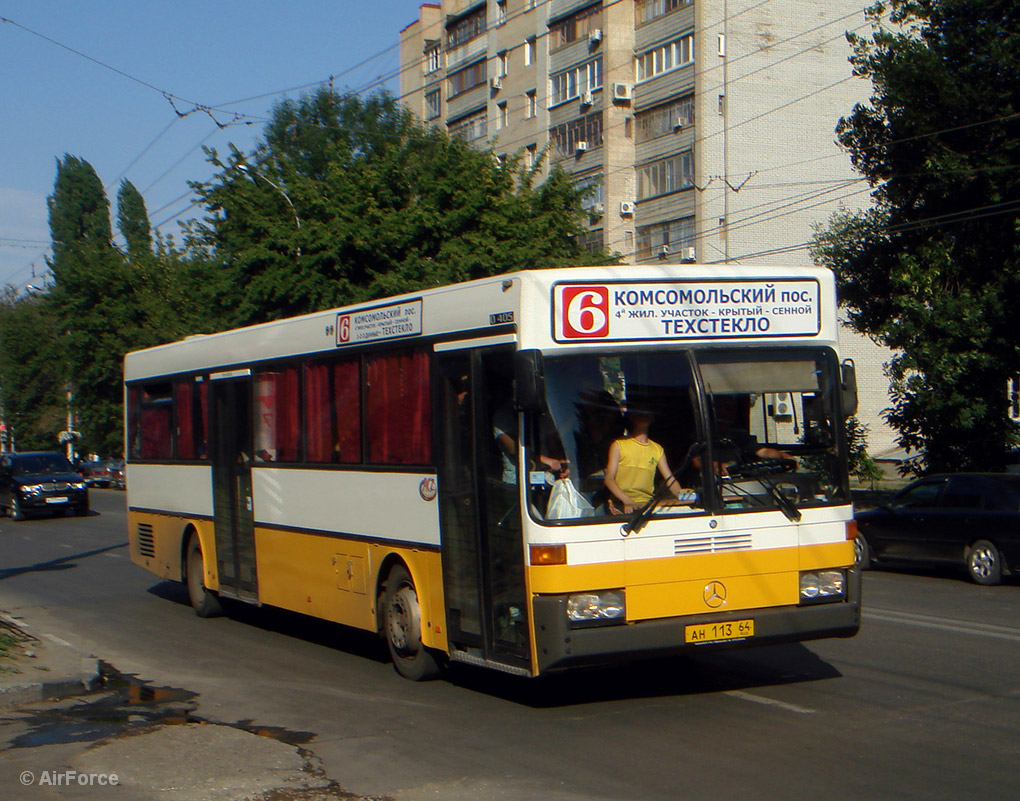 Саратовская область, Mercedes-Benz O405 № АН 113 64