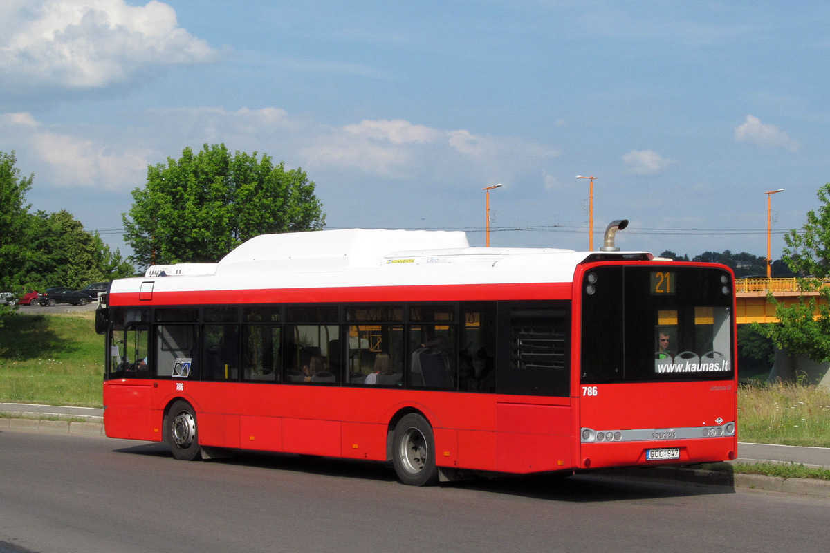 Литва, Solaris Urbino III 12 CNG № 786