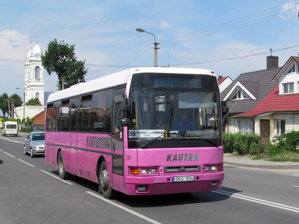 Литва, Ikarus EAG 395/E95 (Scania) № 130