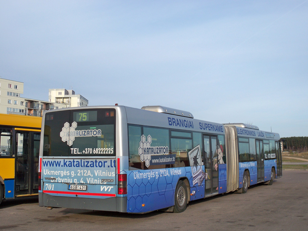 Литва, Volvo 7700A № 701