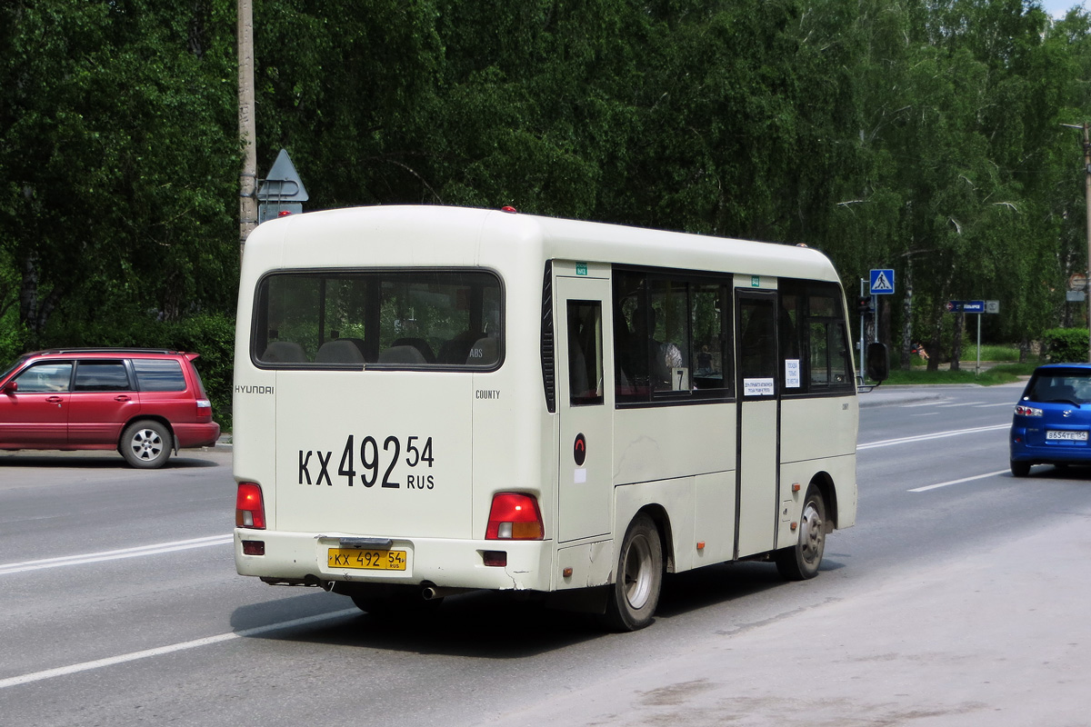 Новосибирская область, Hyundai County SWB C08 (РЗГА) № 3105