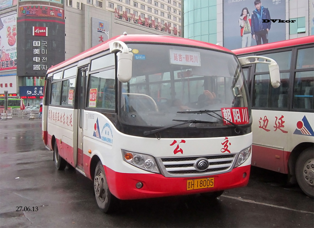 Китай, Yutong ZK6720GF № 吉H 18005