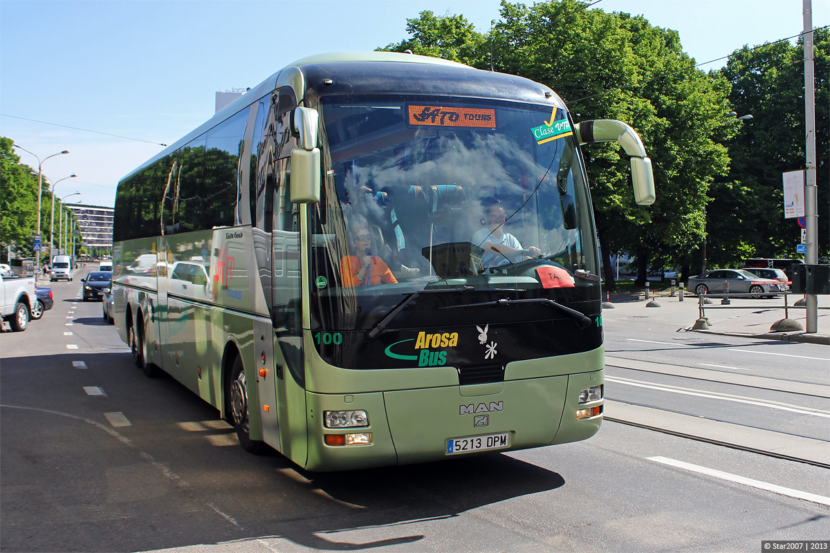 Испания, MAN R08 Lion's Top Coach RHC464 № 100