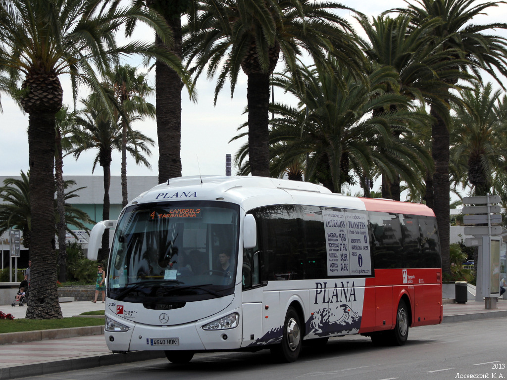 Испания, Irizar i4le № 729