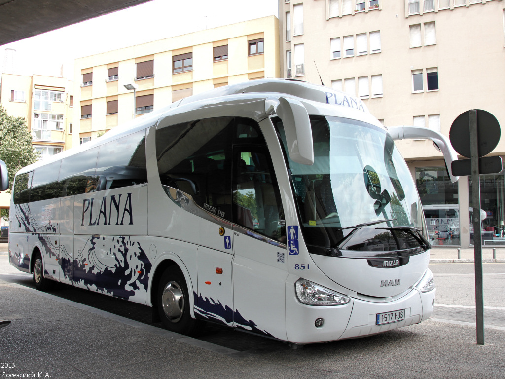 Испания, Irizar PB 13-3,5 № 851