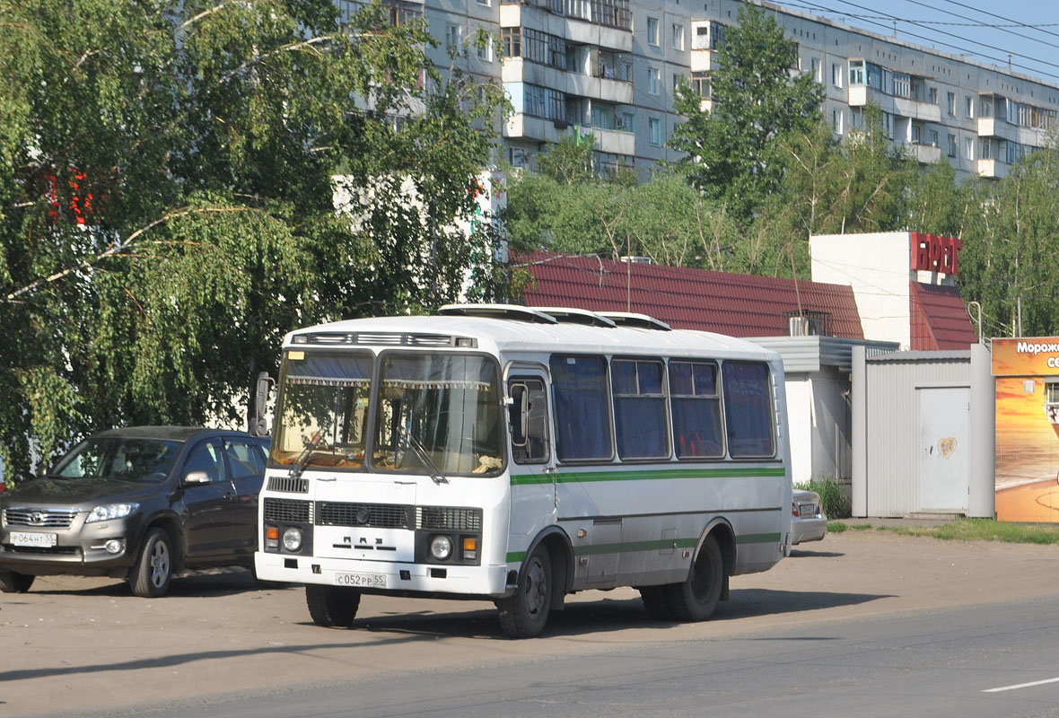 Омская область, ПАЗ-3205-110 № С 052 РР 55