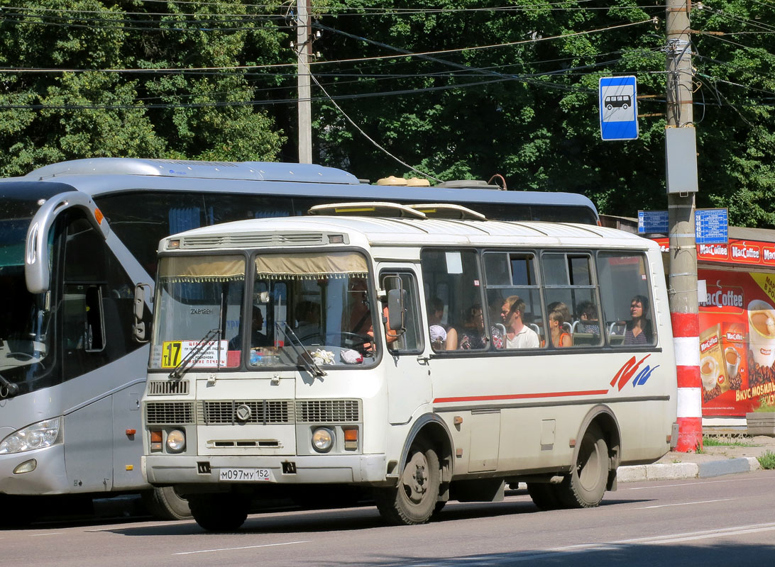 Нижегородская область, ПАЗ-32054 № М 097 МУ 152