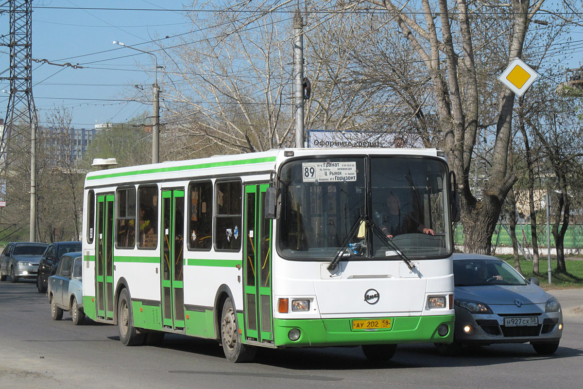 Пензенская область, ЛиАЗ-5256.46 № АУ 202 58