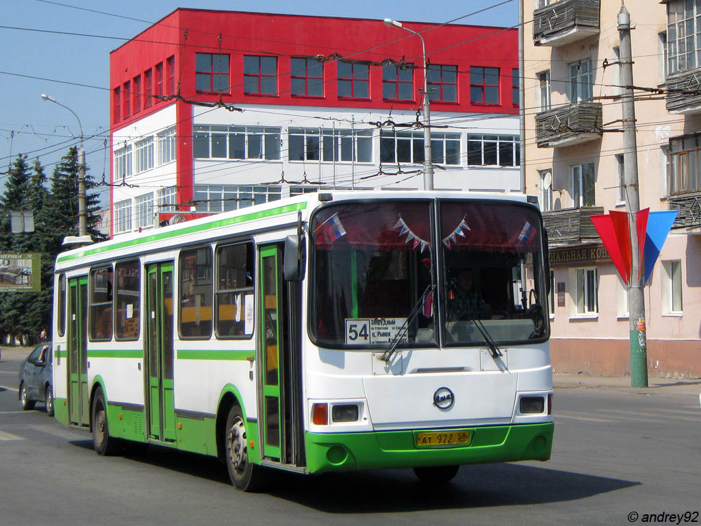 Penza region, LiAZ-5256.45 č. АТ 972 58