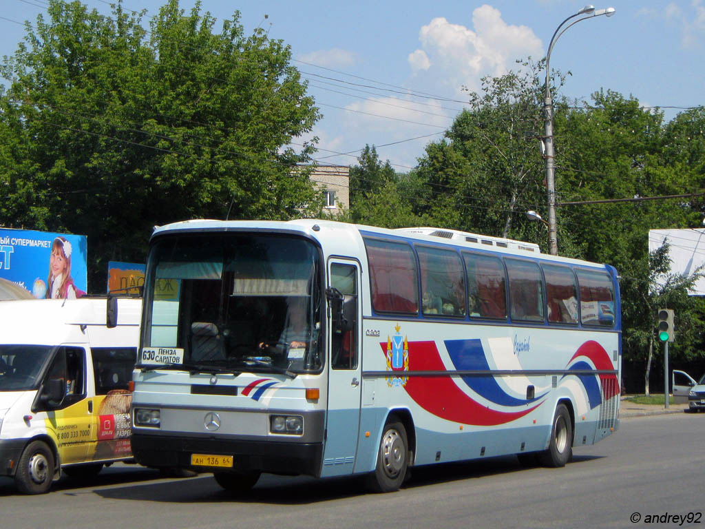 Saratov region, Mercedes-Benz O303-15RHD Vityaz # АН 136 64