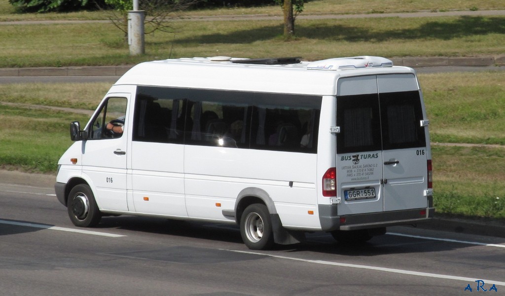 Литва, Mercedes-Benz Sprinter W904 413CDI № 016