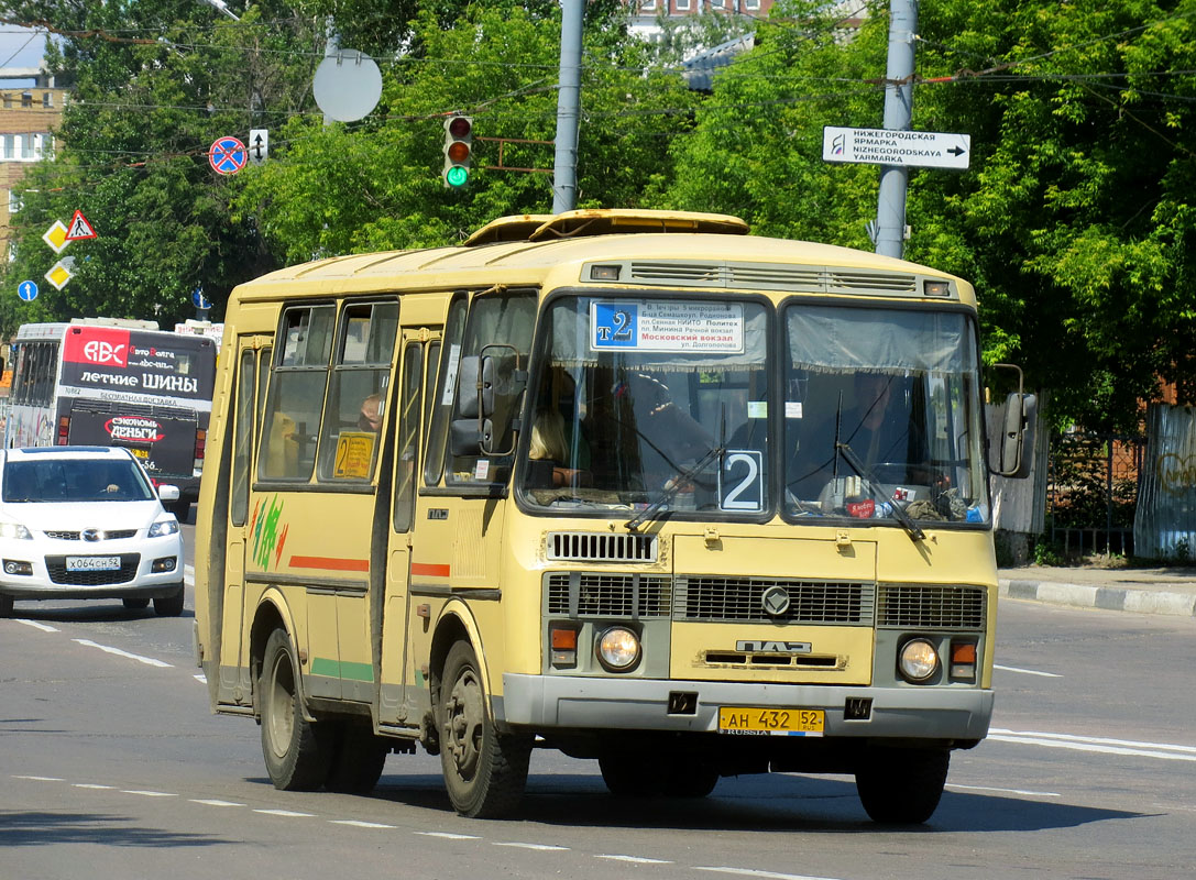 Нижегородская область, ПАЗ-32054 № АН 432 52