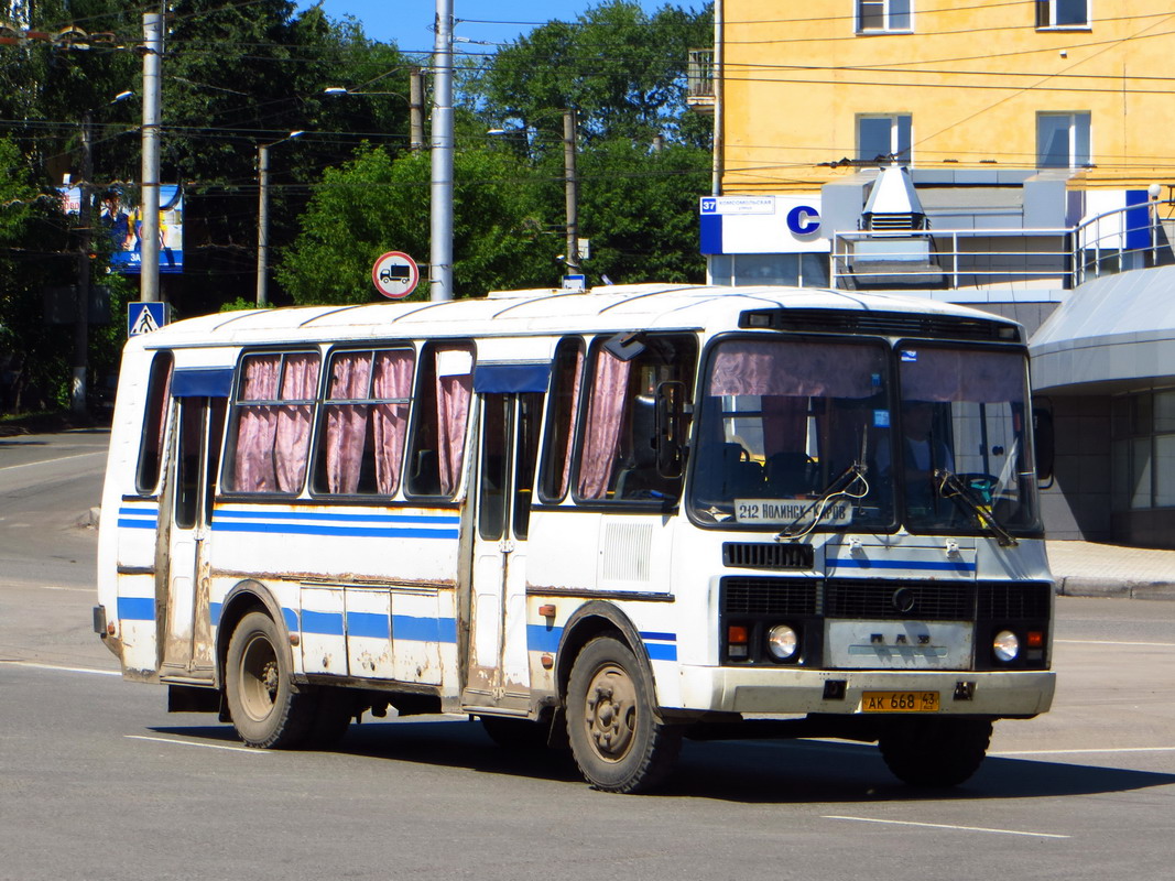 Kirov region, PAZ-4234 č. АК 668 43