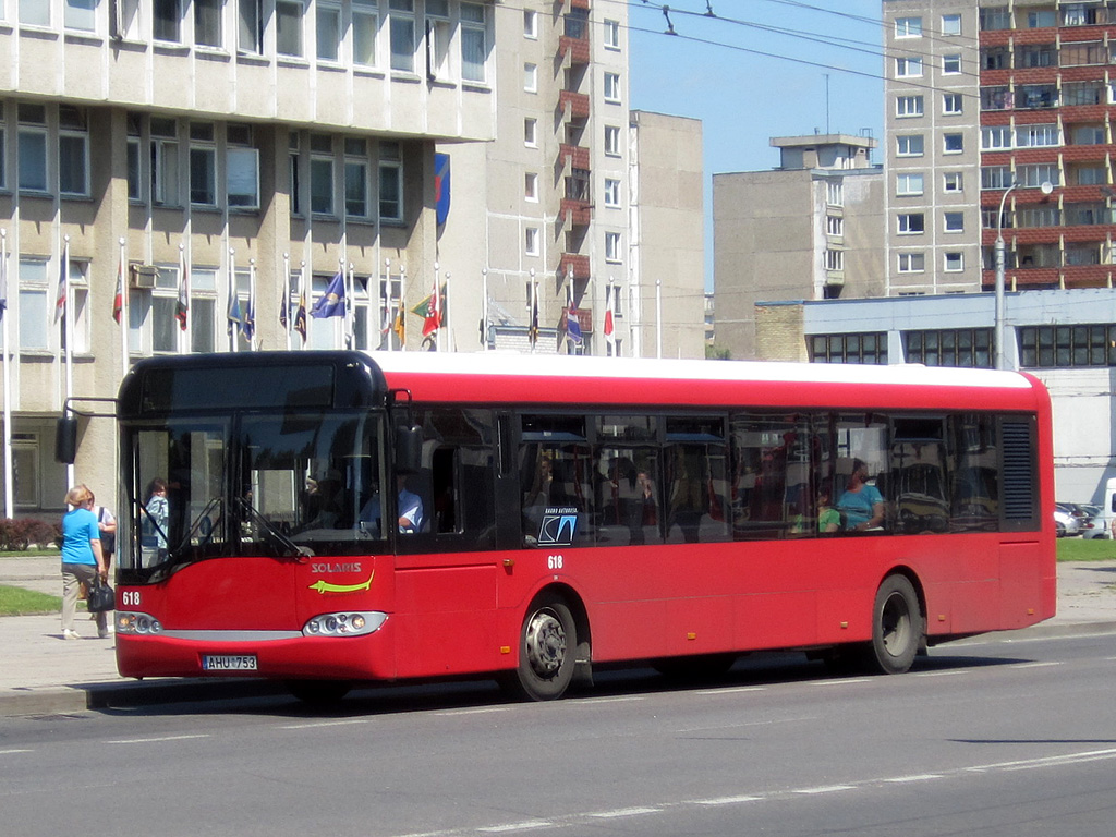 Литва, Solaris Urbino II 12 № 618