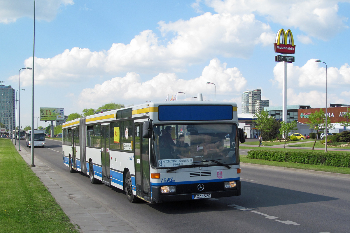 Литва, Mercedes-Benz O405GN № 75