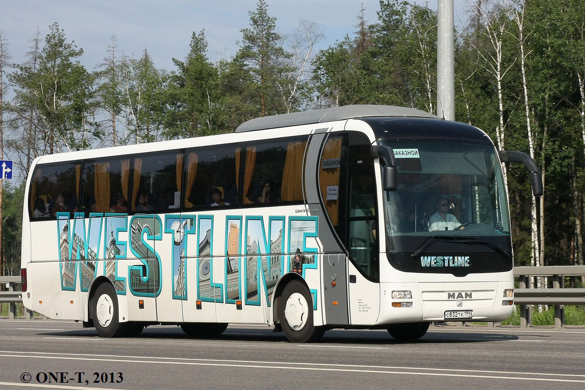 Москва, MAN R07 Lion's Coach RHC444 № С 832 ТК 199