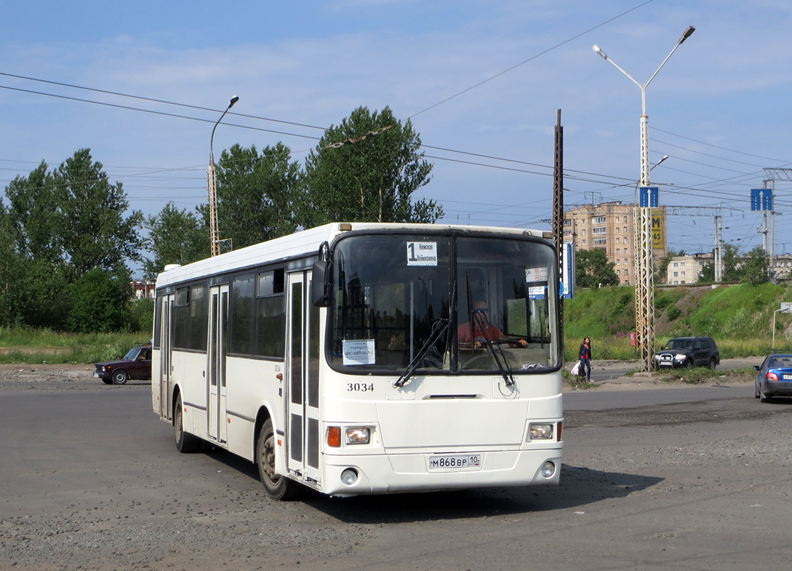 Карелия, ЛиАЗ-5256.25 № 3034