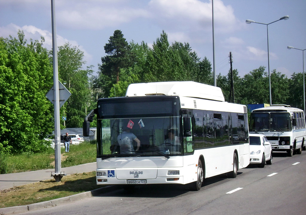 Пермский край, MAN A21 NL313 CNG № В 602 СМ 159