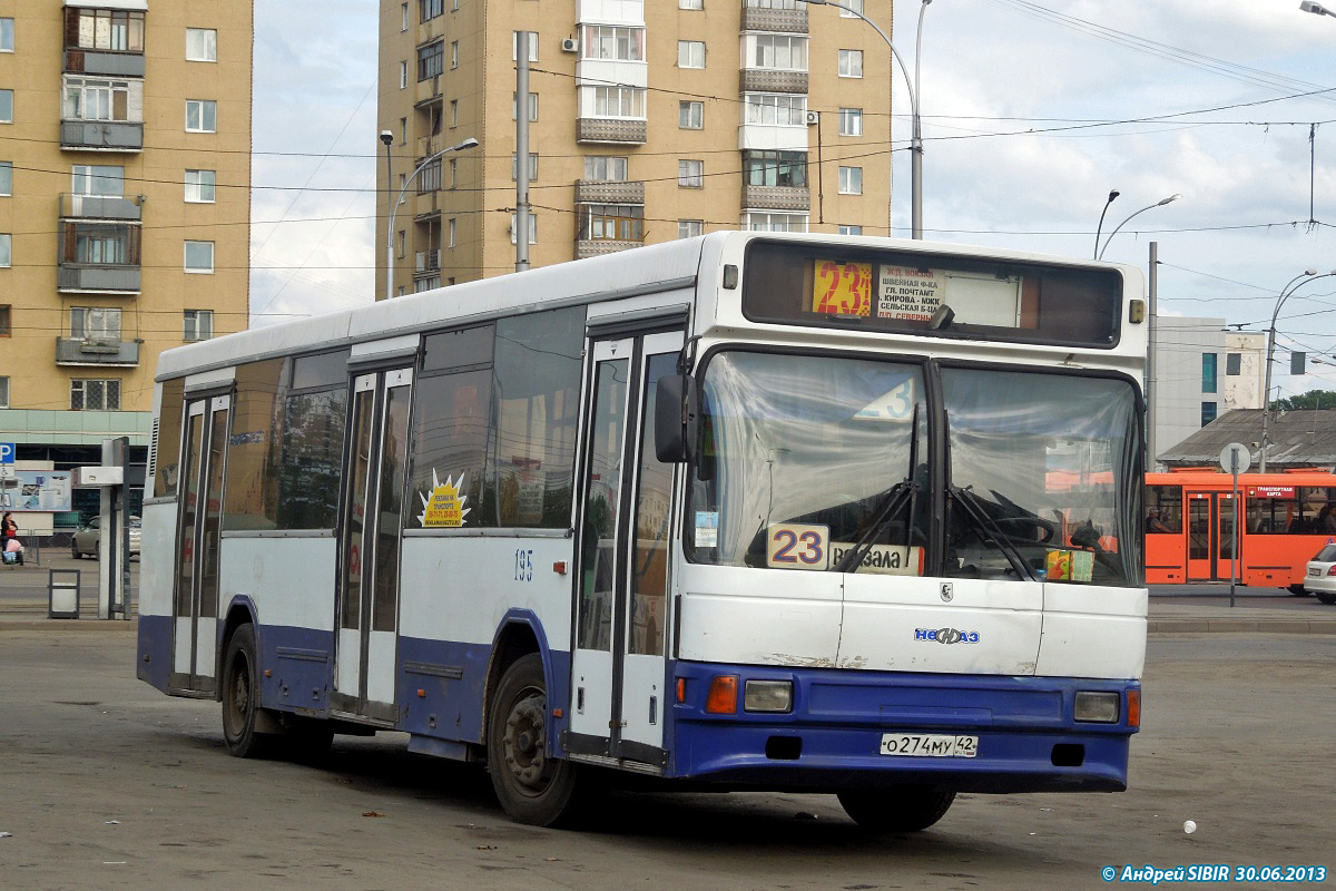 Кемеровская область - Кузбасс, НефАЗ-5299 № 195