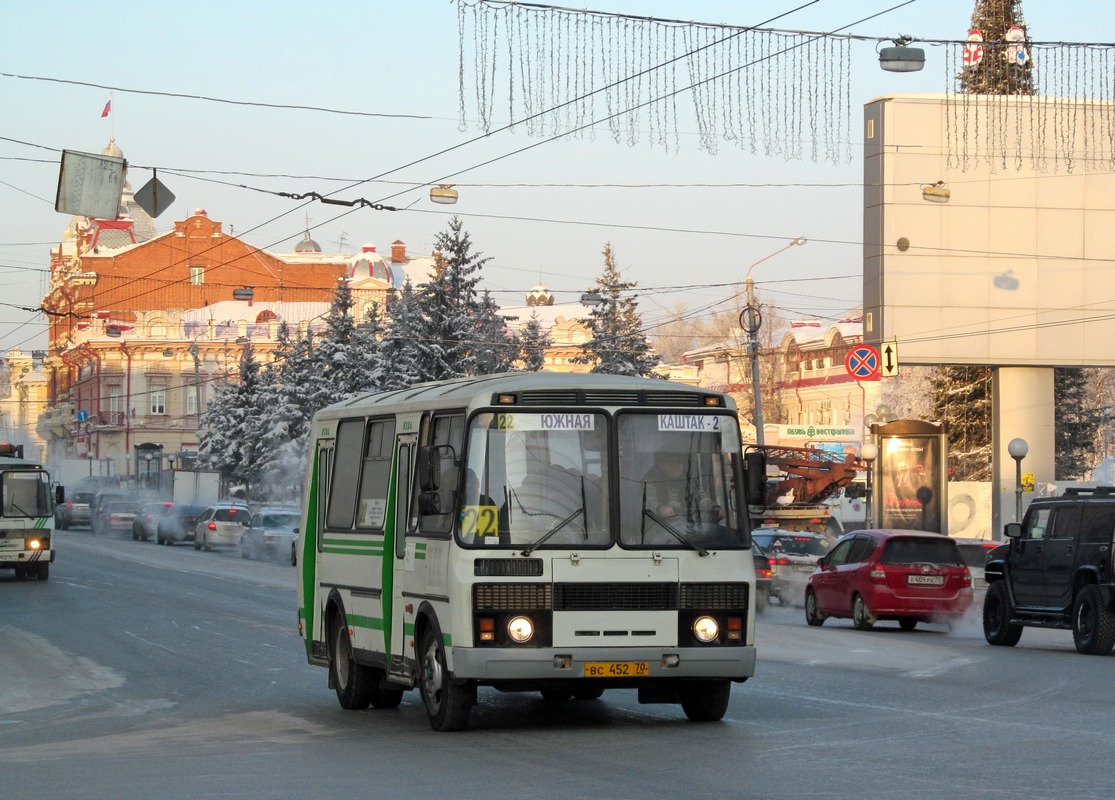 Oblast Tomsk, PAZ-32054 Nr. ВС 452 70