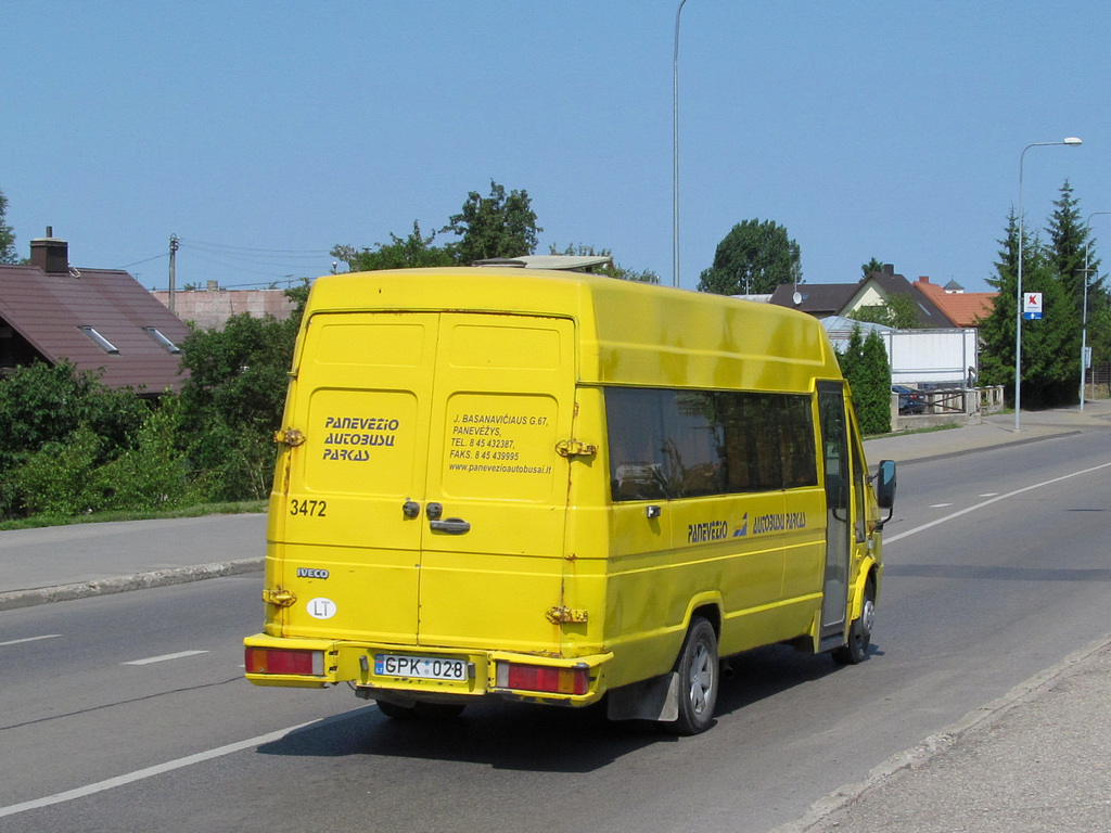 Литва, IVECO TurboDaily 40-10 № 3472