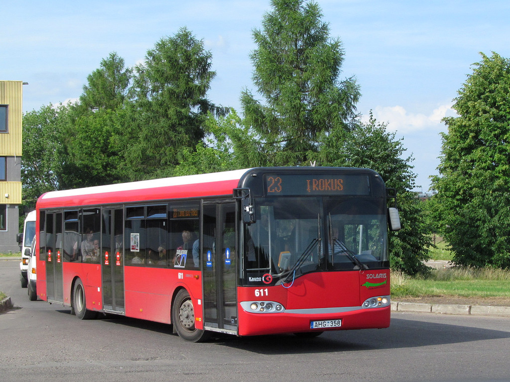 Литва, Solaris Urbino II 12 № 611