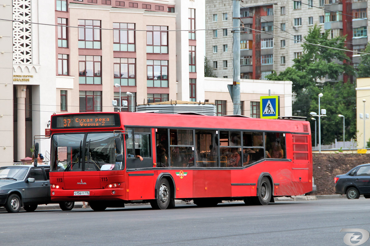 Tatarstánu, MAZ-103.465 č. 115