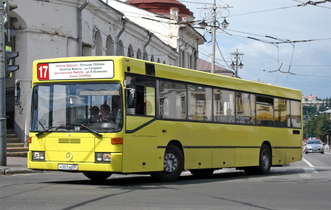 Владимирская область, Mercedes-Benz O405N № Н 003 НС 33