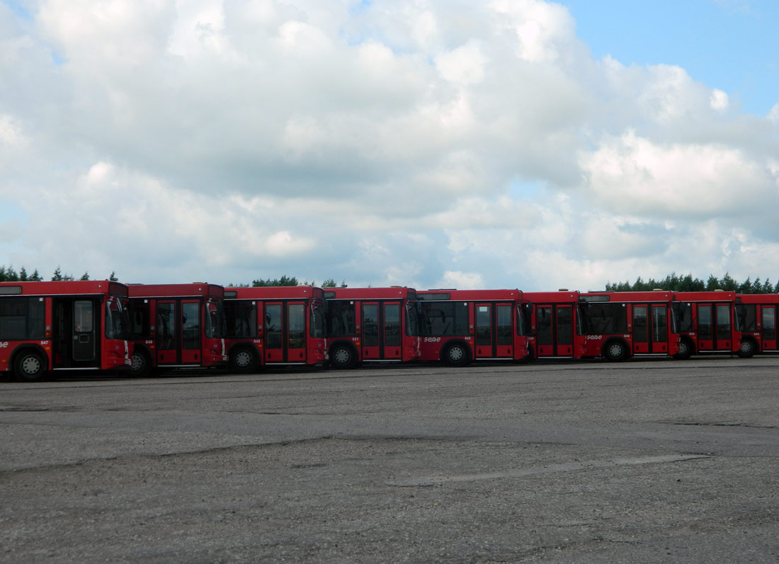 Észtország — Tartumaa — Bus stations, last stops, sites, parks, various