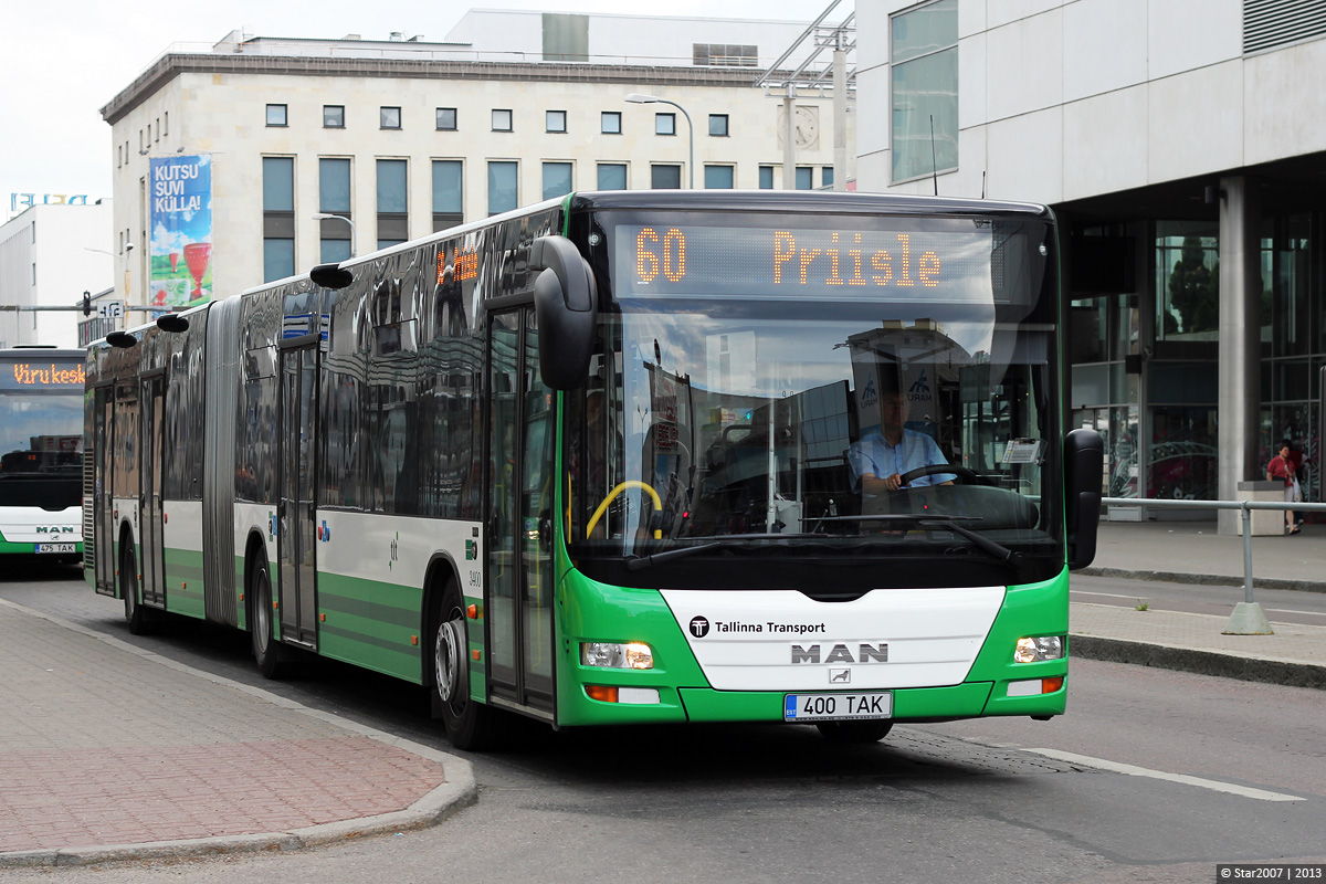 Эстония, MAN A40 Lion's City GL NG323 № 3400