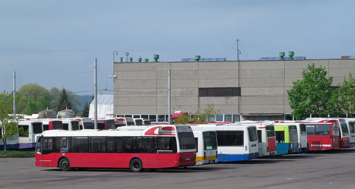 Litva — Bus depots