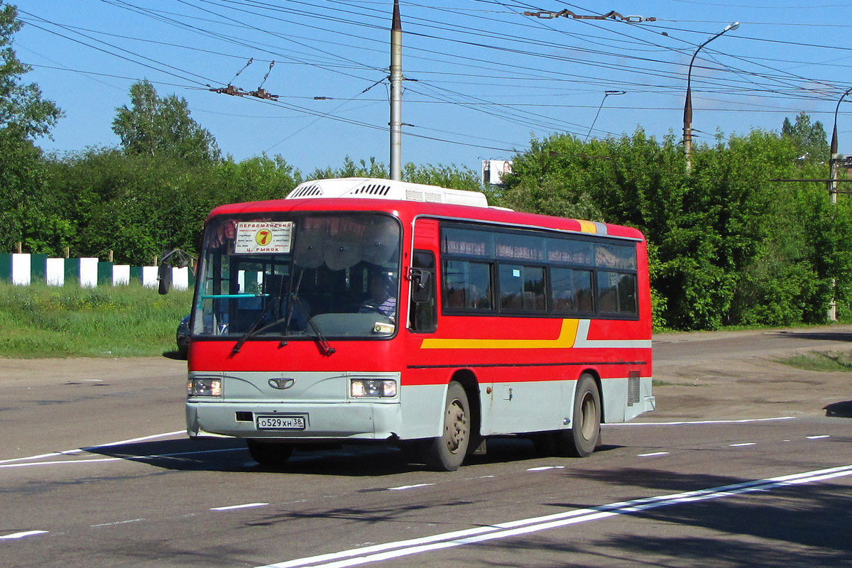 Иркутская область, Daewoo BM090 Royal Midi № О 529 ХН 38