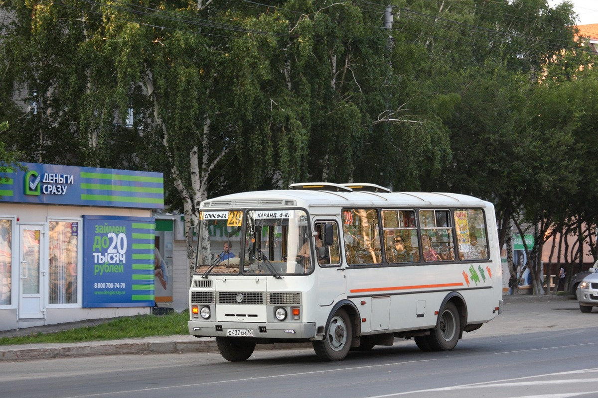 Томская область, ПАЗ-32054 № Е 437 ХМ 70