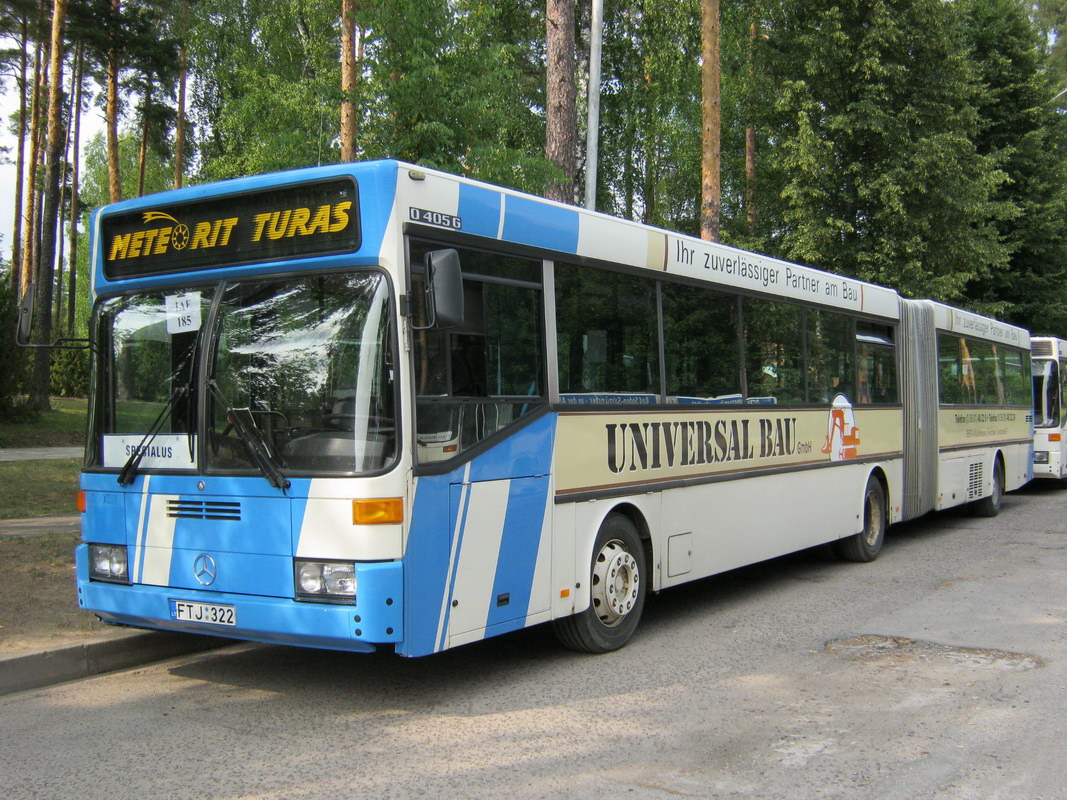 Литва, Mercedes-Benz O405G № FTJ 322