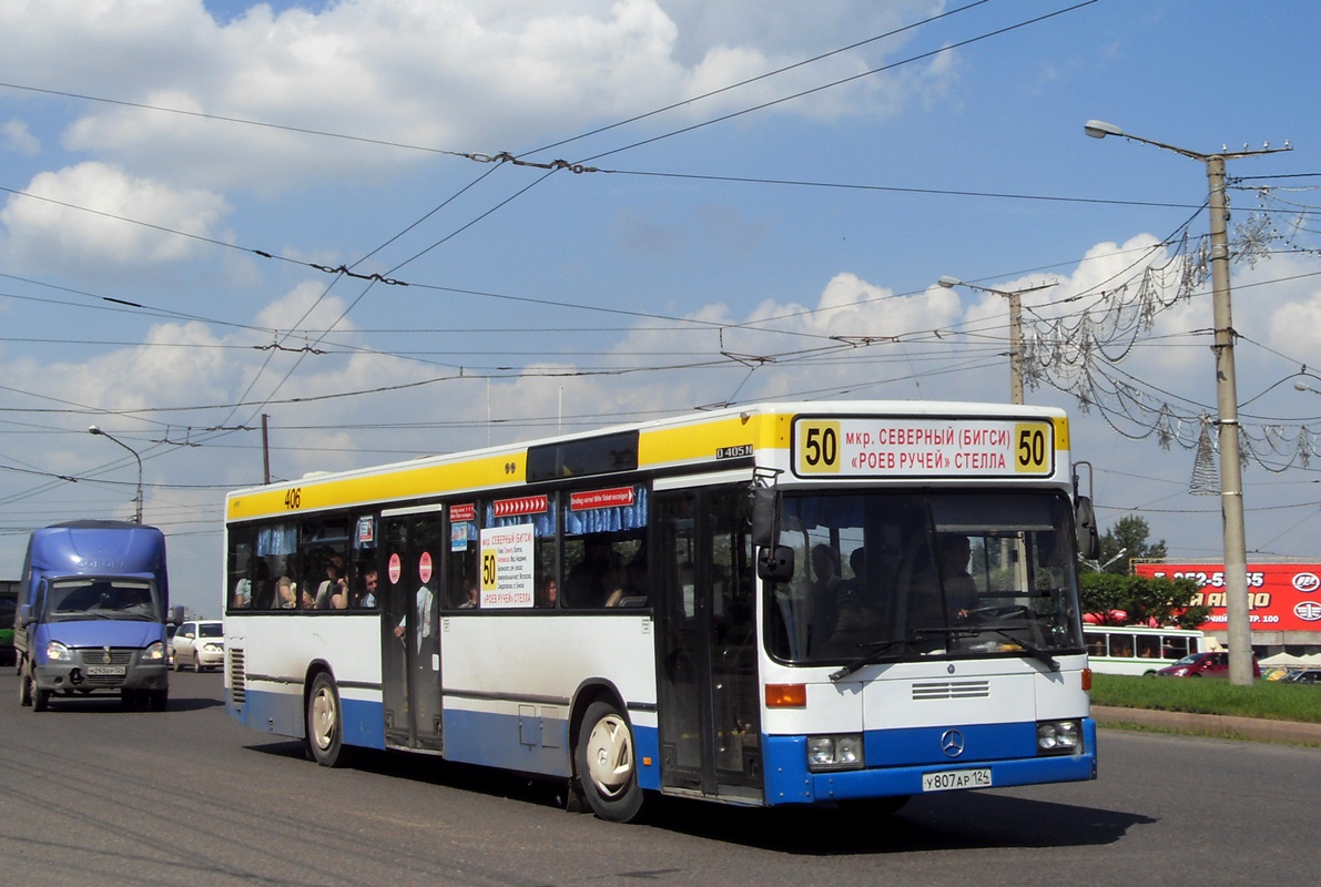 Красноярский край, Mercedes-Benz O405N № У 807 АР 124