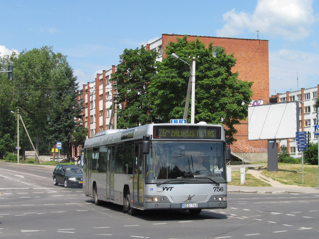 Литва, Volvo 7700 № 756