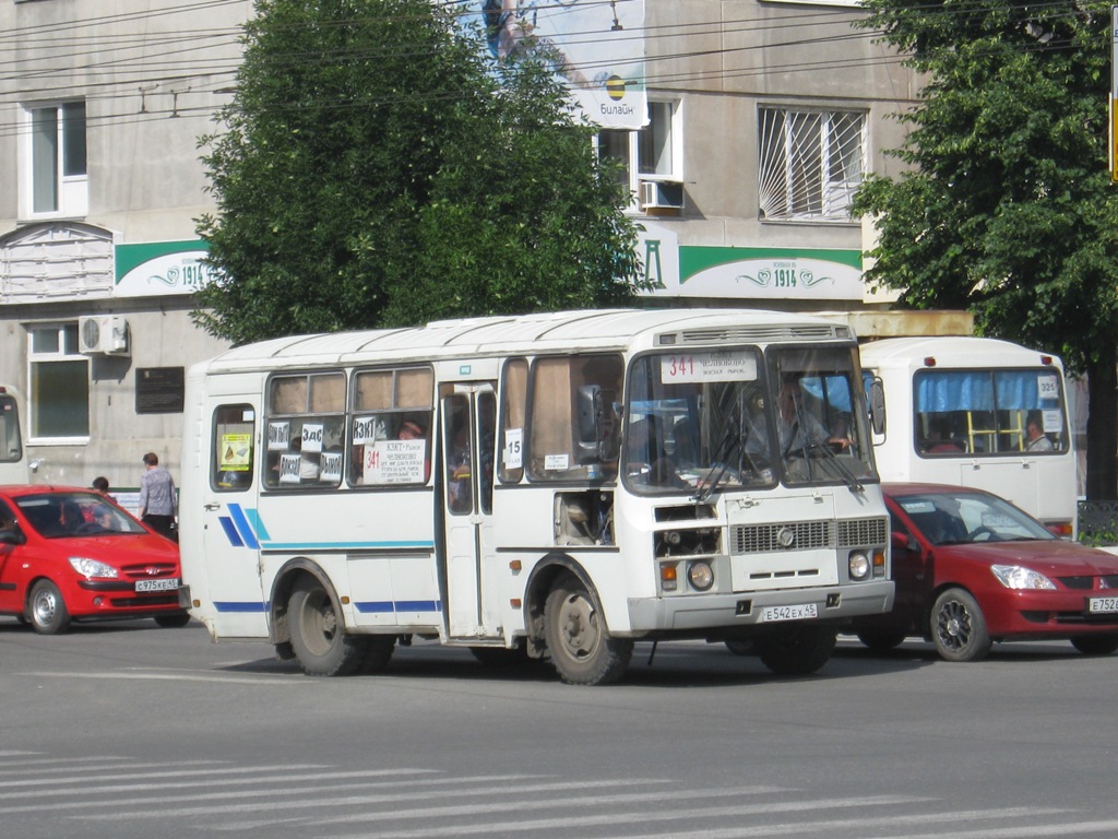 Курганская область, ПАЗ-32053 № Е 542 ЕХ 45