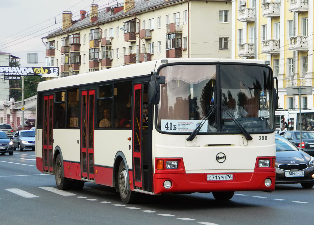 Ярославская область, ЛиАЗ-5256.53 № 398
