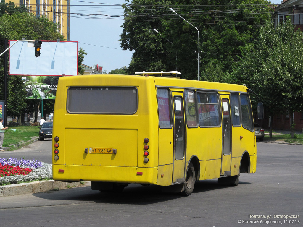 Полтавская область, Богдан А09202 (ЛуАЗ) № BI 1080 AA