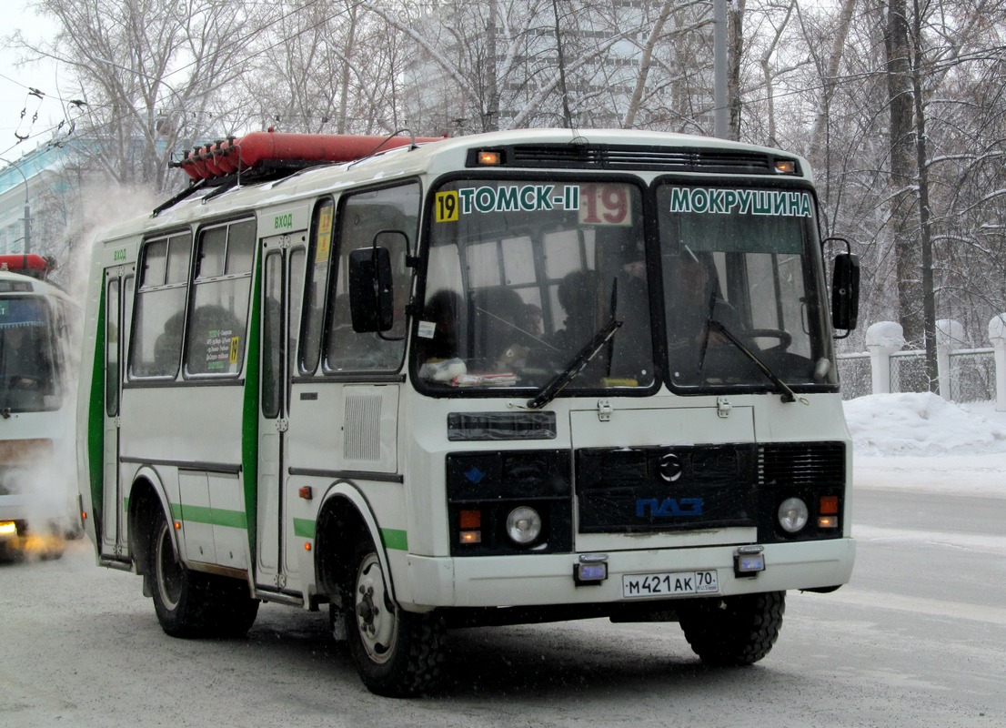 Томская область, ПАЗ-32054 № М 421 АК 70